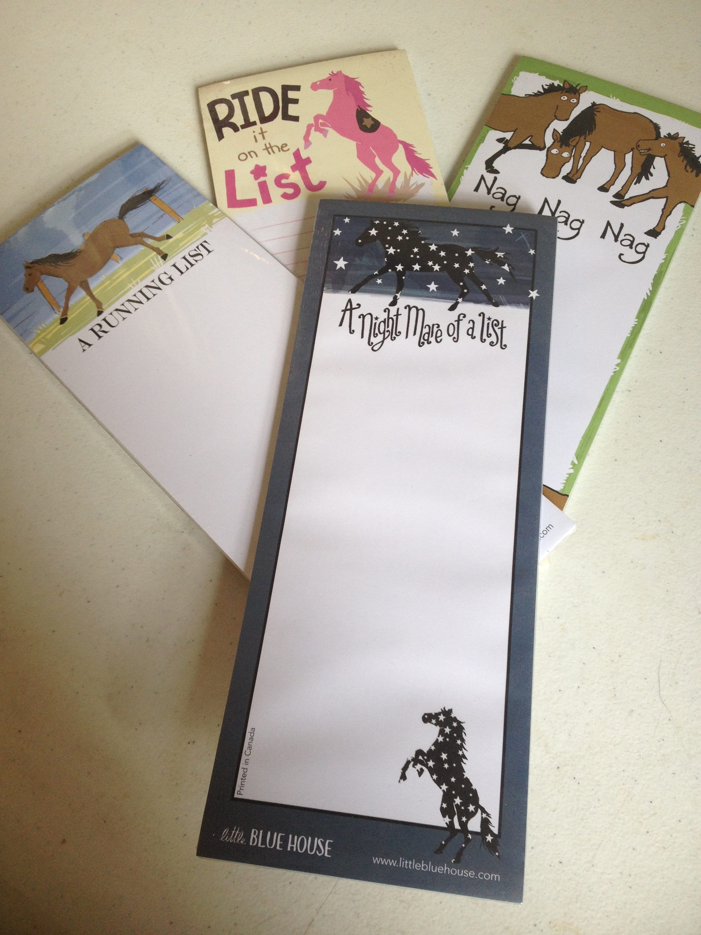 Note Pad Corolla Wild Horse Fund