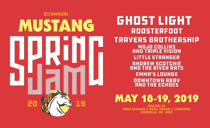 Corolla Wild Horse Fund events - Mustang Spring Jam