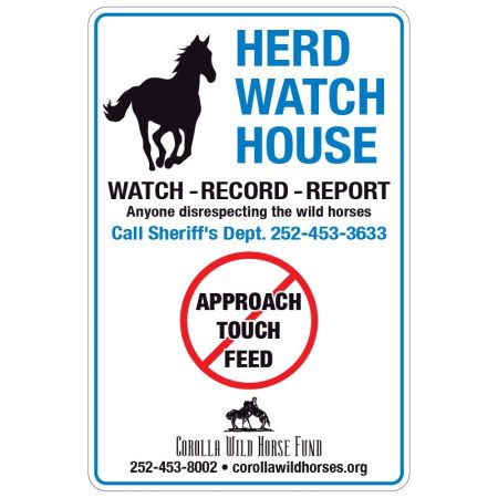 Herd Watch Metal Sign