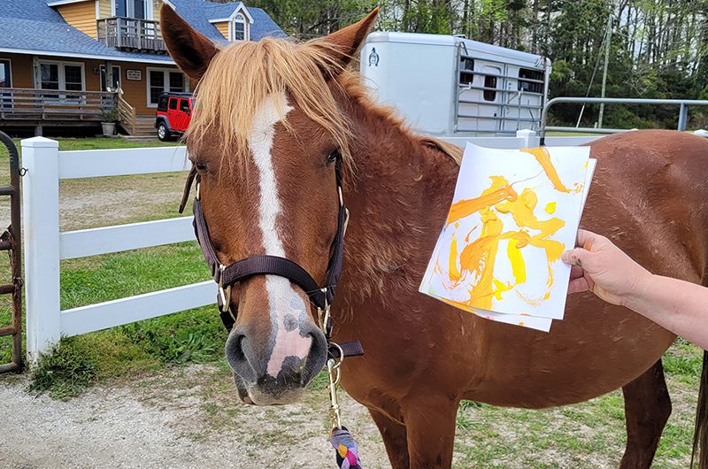 Painting by Sponsored Horse