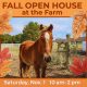 Fall Open House at the CWHF Farm Event - November 1st, 2025