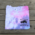 Wild and Free Cotton Candy Tie Dye Adult Short Sleeve