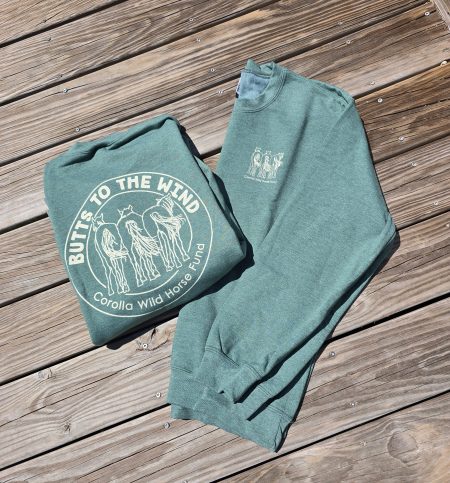 Butts to the Wind Crew Neck Sweatshirt
