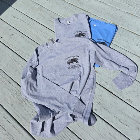 Childrens Wild and Free Long Sleeve T-Shirt Front