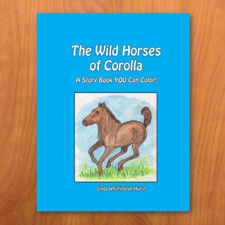 The Wild Horses of Corolla Coloring Book