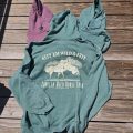 Wild and free Adult Hoodie Back