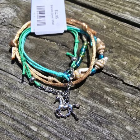 Green Shell Bracelet